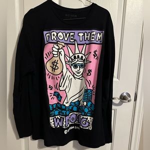 Reason “Prove Them Wrong $$” Long sleeve T-shirt